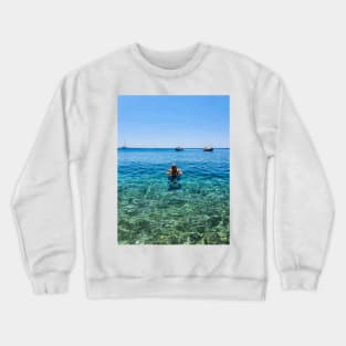 Vacation Mood Crewneck Sweatshirt